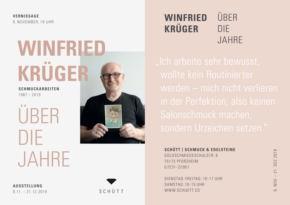 Winfried Krüger: Über die Jahre