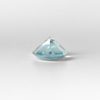 Dieser hellblaue transparente Edelstein aus der Beryll-Gruppe ist ein ovaler Aquamarin mit Buff Top schliff(Oberteil: Cabochon, Unterteil: Facettiert). Geeignet für Anhänger und Ringe.