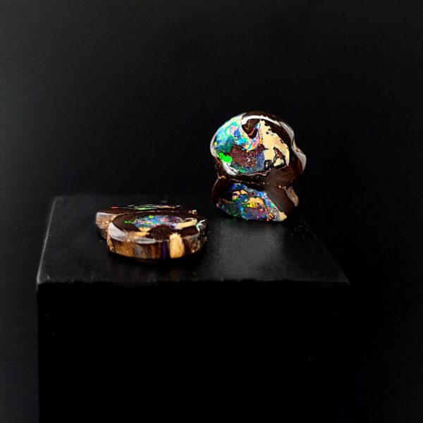 Dieser Natur edelstein aus Robert Schuett Witwe ist einen Boulder Opal.