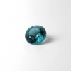 Dieser Edelstein ist ein blau Turmalin facettiert rund.
