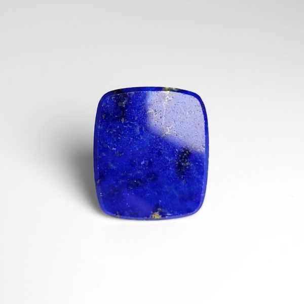 Lapsilazuli ist ein blauer Edelstein mit Pyrit : Dieser Edelstein ist antik Tafelschliff geschliffen