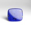 Lapsilazuli ist ein blauer Edelstein mit Pyrit : Dieser Edelstein ist antik Tafelschliff geschliffen